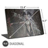 Gothic Princess with Silver Dragon by Nene Thomas Universal Laptop 16.6in (13.4 x 9.7in) Skin